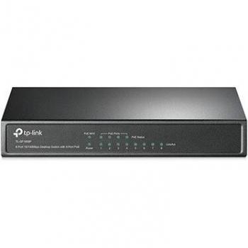TP-LINK 8-poorts 10/100 PoE Switch Hub TL-SF1008P