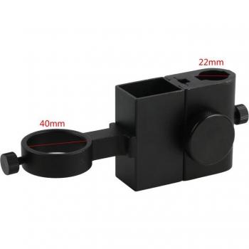40mm 50mm Zoom Video Microscope Stand with 22mm Part Holder
