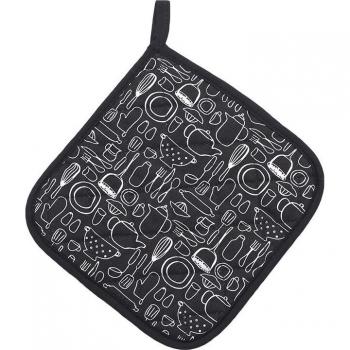Non-slip Cotton Potholder for Microwave Cooking