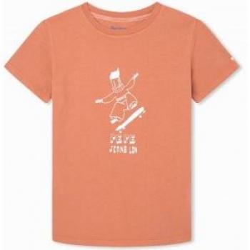 Camisa Pequeña Naranja Pepe Jeans Boomer