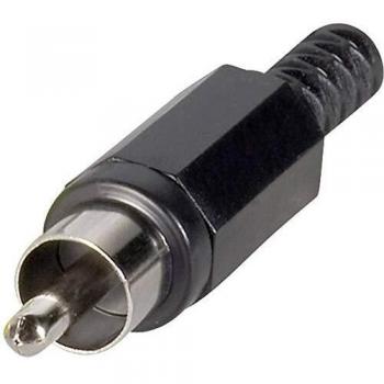 TRU COMPONENTS 1578855 RCA Connector, Straight, 2 Pins, White, 1 Unit