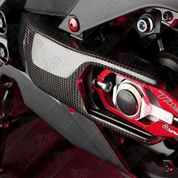 Cary4660 Protección Basculante Carbono Yamaha 530 T‑Max SX 2012‑2016