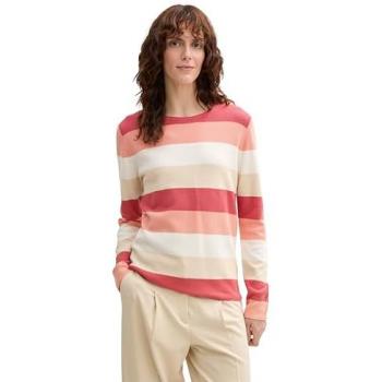Tom Tailor Regular Fit Damenpullover in Pink, Größe XS