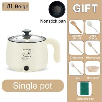 UltraRice 220V Compact 2‑Tier Electric Pot with Anti‑Stick Surface