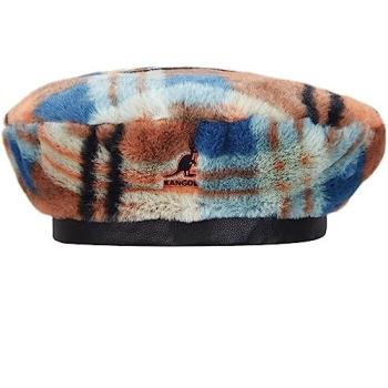 Orangees Kunstpelz-Barett von Kangol für Frauen (L/XL)