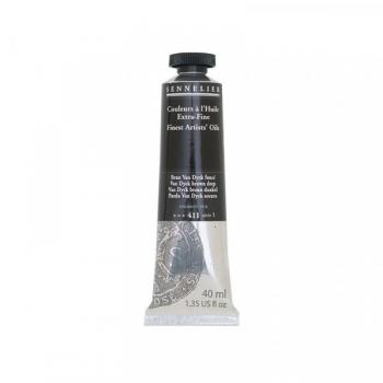 Sennelier Oil Colour: Van Dyck Deep Brown, 40 mL