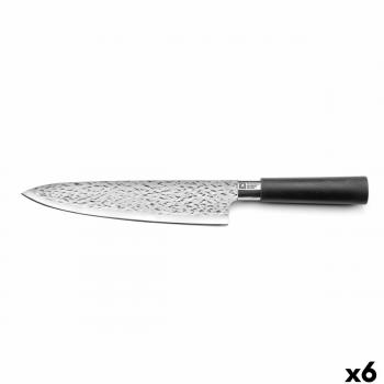 Cuchillo de chef Richardson Sheffield Katana en negro con asa baquelita