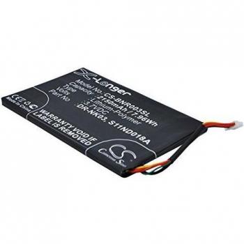 3.7V 2.15Ah LiPo Battery for Barnes & Noble BNRV300 E-Reader