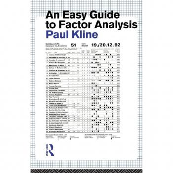 An Easy Guide to Factor Analysis by Paul Kline