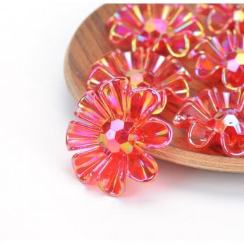 Acrylic Petal Rhinestone Decorations