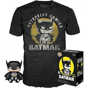 Batman Pop! Figura + Tees Exclusivo Talla L