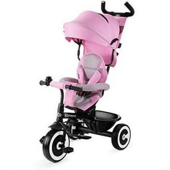Kinderkraft Dreirad Kinderdreirad Aston Freilaufrad Kinder Fahrrad Pink