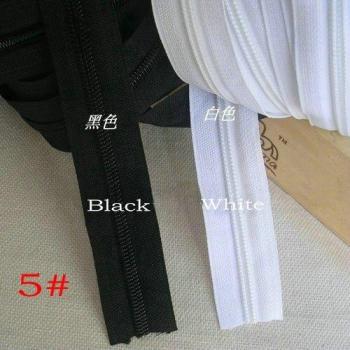 Fermeture à glissière en nylon 5# pour textile de maison