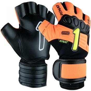 NRG Fenix Rinat FutSalat Handschuhe für Erwachsene – 8 (Orange/Schwarz)