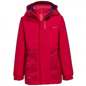 Campfire 3in1 Kinderjacke (VAUDE) – Crocus/Pink – Größe 146