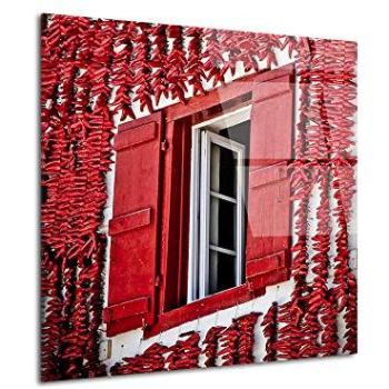 Éclat de Piment d’Espelette, tableau plexiglas