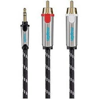 Maplin Pro 3.5mm Aux Stereo to Twin RCA Phono Cable