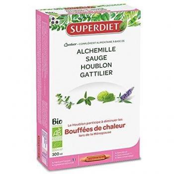 Quatuor Alchemille Sauge Houblon Gattilier Bio 20 ampoules