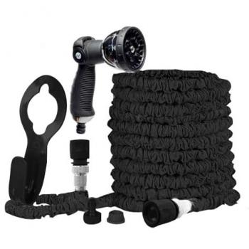 Easylife Black 10K Hose with Expansion Cap – 8‑inch