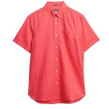 Chemise Manches Courtes Superdry Paradise Pink M