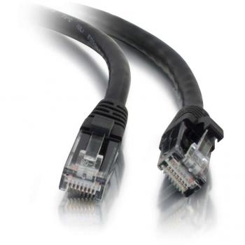 Cable de red UTP 0,5 m Cat5e sin blindaje negro