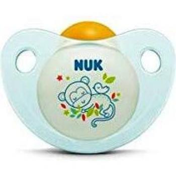 Nuk Tétine Couleur Arc-en-Ciel 6-18 Mois Latex 1 Article