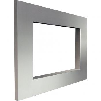 Cuerpo de acero cepillado MAJA insert, diseño guillotina