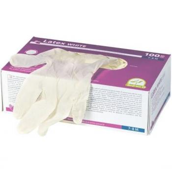 Medi-Inn® PS Handschuhe, Latex gepudert, Größe M, 100 Stück