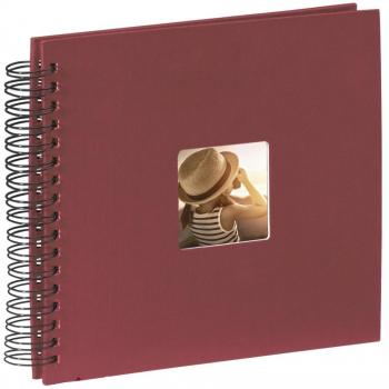 HAMA ALBUM PEGAR ANILLAS 28X24 FINE ART BURDEOS 50