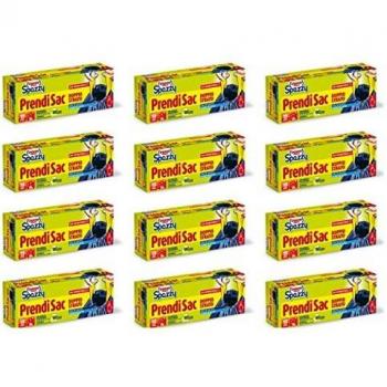 Prendisac Doppio Strato con Antibatterico 15Pz 30Lt 52X60cm Sacchetti Spazzatura Domopak