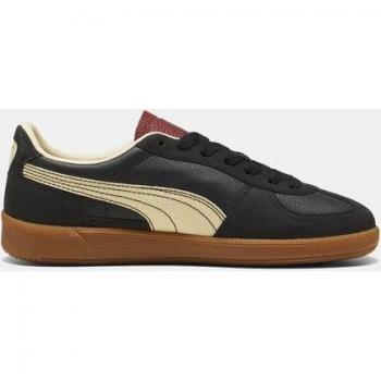 Puma Palermo Players Street Leather Shoe Nera & Rosso Intenso 45