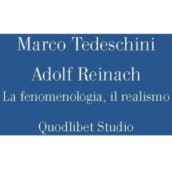 Adolf Reinach. La fenomenologia, il realismo