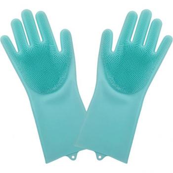 Guantes de silicona para lavar platos