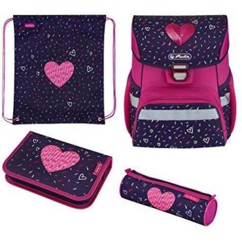 Herlitz 4tlg. Schulranzen-Set Loop Plus Tropical