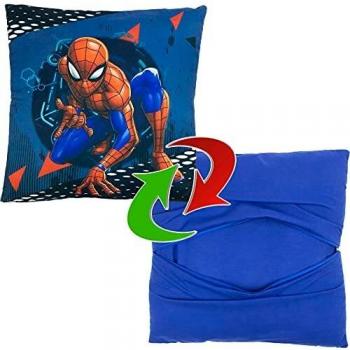 Aymax plaid polaire spiderman fond bleu 100x140cm