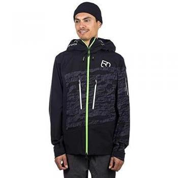 Gardien Shell 3L – Veste imperméable et respirante (Homme, Noir)