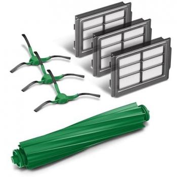 Repuestos Roomba Plus 405 & 505 – Kit Verde de Filtros y Pinceles