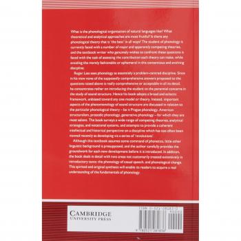 Phonology, Cambridge Textbooks in Linguistics