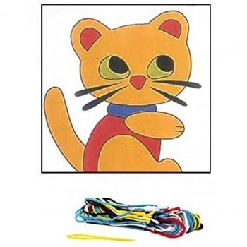 Canevas pour enfant motif petit chat Seg de Paris