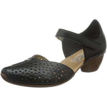 Rieker Damen Pumps 43795, schwarz, 41 EU