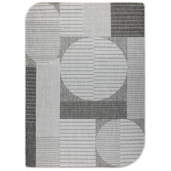 Eco-Pattern Sisal Textile – Grey/Ecru 133x190 cm