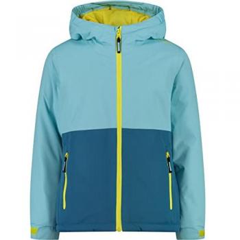 Aqua 5-Year-Old Girl’s Ripstop Hoodie – CMP Fix 32Z1105