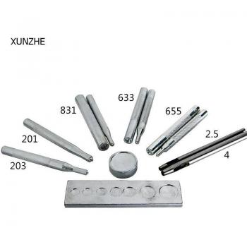 Kit de rivets en métal pour cuir