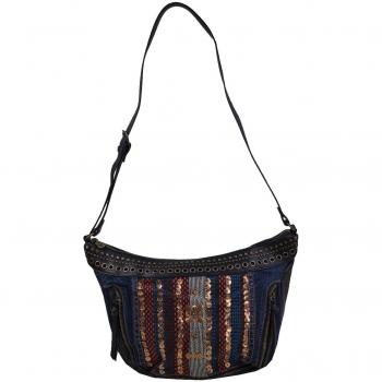 Desigual Somalia Silberglanz Tragetasche 28 cm