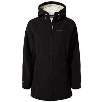 Craghoppers SmartDry Ingrid Outdoor‑Jacket mit Kapuze 44 Schwarz für Frauen