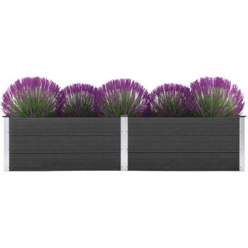 Credenza in Legno Multistrato Torana con LED Nera 72x34x61 cm