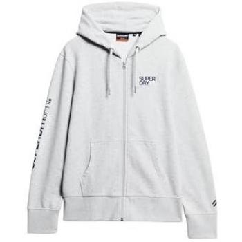 Superdry Sudadera Casual Hombre Con Logo y Cremallera