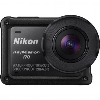 Nikon KeyMission 170 Action-Cam (30p, BT, WLAN) – Schwarz