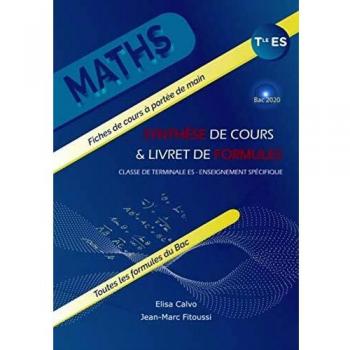 Maths Term ES Synthèse de cours et livret de formules