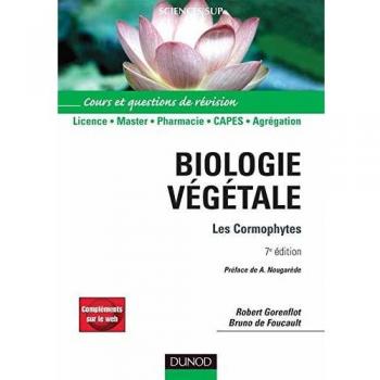 Biologie végétale : Les Cormophytes Cours et questions de révisions